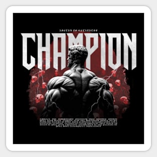 champion Sticker